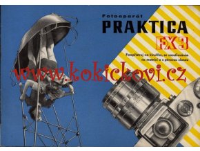 Fotoaparát Praktica FX 3 Fotopřístroj na kinofilm Kamera-Werke Niedersedlitz Dresden - reklamní prospekt