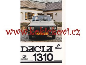 DACIA 1310 MLS - REKLAMNÍ PROSPEKT A4 - 8 STRAN - HOLANDSKY