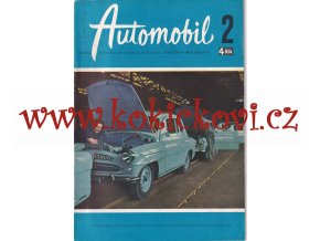 ČASOPIS AUTOMOBIL ČÍSLO 2/1958 - ŠKODA 440