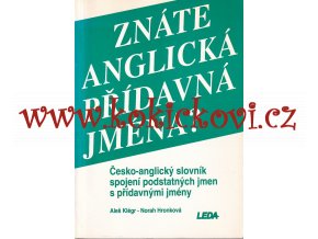 Znáte anglická přídavná jména? Klégr Aleš, Hronková Norah