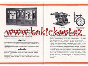 POBOČNÉ ELEKTRICKÉ HODINY - HLAVNÍ HODINY - ELEKTRICKÁ ČASOVÁ RAZÍTKA - PÍCHAČKY - REKLAMNÍ PROSPEKT SIEMENS 30. LÉTA - ORIGINÁL - HODINÁŘSTVÍ