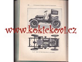 Jahrbuch der Automobil - und Motorboot-Industrie im Auftrag des Deutschen Automobil-Verbandes Berlin 1904 razítko KAREL PAŠEK TOVÁRNA NA MOTORY SMÍCHOV