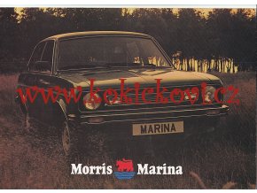 MORRIS MARINA - REKLAMNÍ PROSPEKT A4 - 20 STRAN