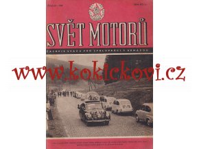 SVĚT MOTORŮ - 1 ČÍSLO 23/1959 - KE KOMPLETACI ROČNÍKU