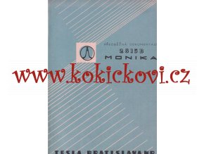 TESLA MONIKA - 2815 B - PŘEDBĚŽNÁ DOKUMENTACE - A4 -14 STRAN