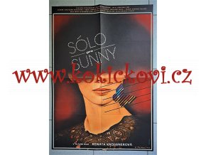 Sólo pro Sunny (filmový plakát A1, film NDR 1980, režie Konrad Wolf, Hrají: Renate Krößner, Alexander Lang, Heide Kipp)