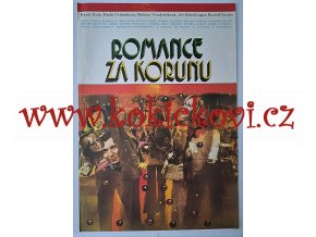 FILMOVÝ PLAKÁT A3 - ROMANCE ZA KORUNU - ZDENĚK ZIEGLER - GOTT - VONDRÁČKOVÁ - URBÁNKOVÁ - SCHELLINGER