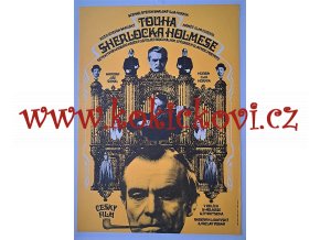 FILMOVÝ PLAKÁT A3 - TOUHA SHERLOCKA HOLMESE - ALEXEJ JAROŠ 1971