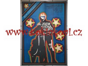 FILMOVÝ PLAKÁT JÁ JSEM STĚNA SMRTI - OBŘÍ ROZMĚR - A1 - 84*60 CM