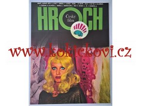 Hroch (filmový plakát, film ČSSR 1973, režie Karel Steklý, Hrají: Svatopluk Matyáš, Helga Čočková, Oldo Hlaváček) - A3