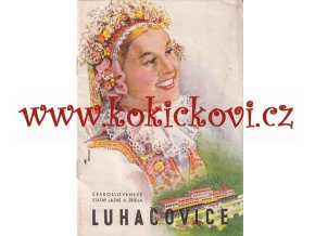 ČESKOSLOVENSKÉ STÁTNÍ LÁZNĚ A ZŘÍDLA LUHAČOVICE - AK. TRNKA - UŘSL DUBEN 1949