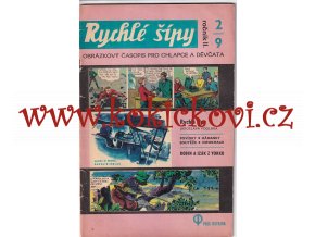 RYCHLÉ ŠÍPY ROČ. 2/9 ROK 1970 PULS OSTRAVA DO SBÍRKY