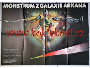 OBŘÍ FILMOVÝ PLAKÁT A1 - MONSTRUM Z GALAXIE ARKANA