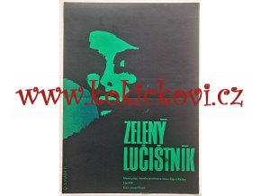 ZELENÝ LUČIŠTNÍK  - FILMOVÝ PLAKÁT A3