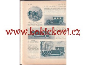 Český svět, Ročník XXII., rok 1926, čísla 27-52 2. pololetí, únor až září 1926 - LAURIN KLEMENT HISPANO SUIZA