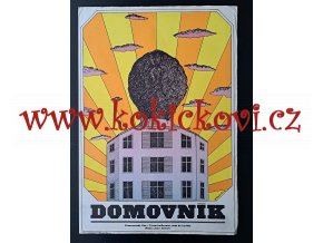 DOMOVNÍK - FILMOVÝ PLAKÁT - KAREL MACHÁLEK 1974 - VELIKOST A3