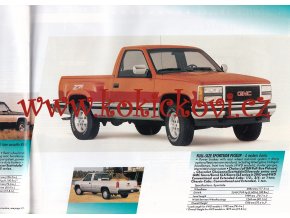 KATALOG 1990 PRODUKCE GMC PONTIAC CHEVROLET BUICK CADILLAC CORVETTE