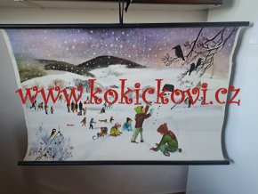 4 KS ŠKOLNÍ PLAKÁT ZŠ JARO LÉTO PODZIM ZIMA VÝUKOVÝ MATERIÁL PRO DĚTI - CENA ZA VŠE