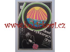 FILMOVÝ PLAKÁT Deset neplacených dnů autor Olga Stárková 1972 - A3