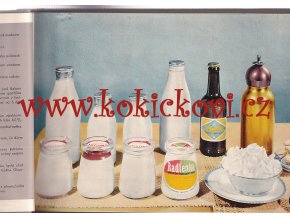 KATALOG MLIEKARENSKÝCH VÝROBKOV ( MLÉKÁRENSKÝCH VÝROBKŮ - 1965 - MLÉKO SÝR JOGURT TVAROH OŠTĚPOK NANUKY NIVA SUNAR