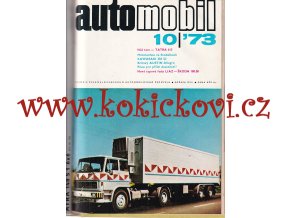 AUTOMOBIL ROČNÍK č.17, 1973 JAWA TATRA 613 ZETOR ŠKODA 110 R
