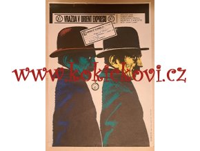 Filmový plakát A3 - Vražda v Orient Expresu