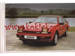 NISSAN SILVIA TURBO ZX – vintage 12stránkový prospekt A4 – 1985