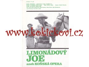 Filmový plakát LIMONÁDOVÝ JOE A4 program JIŘÍ BRDEČKA OLGA SCHOBEROVÁ