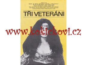 Filmový plakát TŘI VETERÁNi A4 program