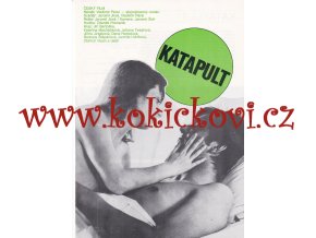 Filmový plakát KATAPULT A4  - JIŘÍ BARTOŠKA - Jaromil Jireš