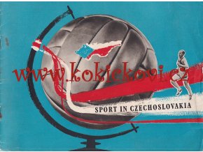SPORT IN CZECHOSLOVAKIA - SPARTAKIÁDA 1955 - REKLAMNÍ PROSPEKT 24 STRAN - STAV VIZ POPISEK