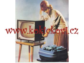 PROSPEKT TELEVIZOR TESLA 4213 U-1 MIMOSA - SOCIALISTICKÁ REKLAMA