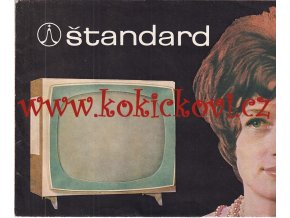 PROSPEKT TELEVIZOR TESLA 4113 U ŠTANDARD - TESLA ORAVA - SOCIALISTICKÁ REKLAMA