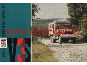 PRAGA V3S POJÍZNÁ AUTOOPRAVNA BROŽURA MOTOKOV 1966 - ANGLICKY