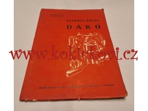 Vlaková brzda Dako - 1972 - A5 - 64 stran - pěkný stav