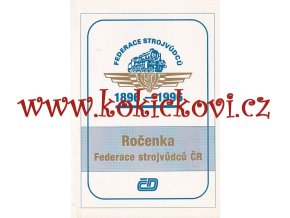 Ročenka strojvůdce 1896-1996