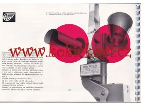 KATALOG ZABEZPEČOVACÍHO ZAŘÍZENÍ - ČSD ŽELEZNICE 196?/197?