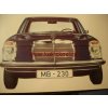 MERCEDES 230 ORIG. PROSPEKT A4 - 10 STRAN 196?