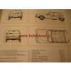 MERCEDES 250 S ORIG. PROSPEKT A4 - 10 STRAN 196?