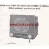 RADIO TATRA 600 Tatraplán TESLA OMIKRON 503 BV-lll 513 BV- III