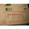 MERCEDES 190 D ORIG. PROSPEKT A4 - 10 STRAN