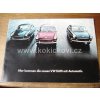 VOLKSWAGEN VW 1600 L 1600TL BAREVNÝ PROSPEKT