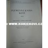PLEMENNÁ KNIHA KONÍ 2 ROK 1957 NÁKLAD POUZE 800KS! HŘEBČÍNY