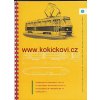 REKLAMNÍ KATALOG ČS. VAGONEK TATRA VOZY ČSD 1962 - UVNITŘ TRAMVAJ T3 - FRANTIŠEK KARDAUS