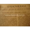 PRÁCE A VYNÁLEZY 1922-1923 radiofonie železnice Radiohlídka