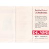 EMPO 300 ORIG. PROSPEKT FIRMY EMIL POPPER Z R. 1933