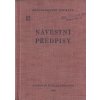 ČSD NÁVĚSTNÍ PŘEDPISY 1954 NÁDHERA