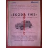 Škoda 1102 vydání 1950 4 JAZYKY DEUTSCH ENGLISH