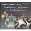 GLASS CHRISTMAS TREE ORNAMENTS, PAST, PRESENT, FUTURE - skleněné vánoční ozdoby