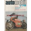 AUTOMOBIL ROČNÍK 1978  12 ČÍSEL MOTOCYKL JAWA 250 ŠKODA